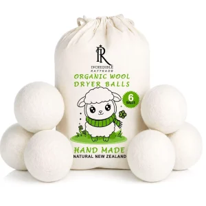 Wool Dryer Balls Eco Friendly Reusable Laundry Softener Felt Ball Set Natural Household Laundry Accessory Housewarming Gift