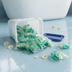 new Product 5 in 1 Eco Friendly Floral Scent Laundry Detergent Pods Gel for Apparel Washing